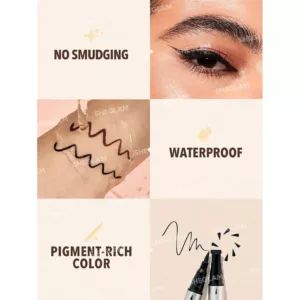 خط چشم دو سر شیگلم WING IT ضد آب قهوه ای