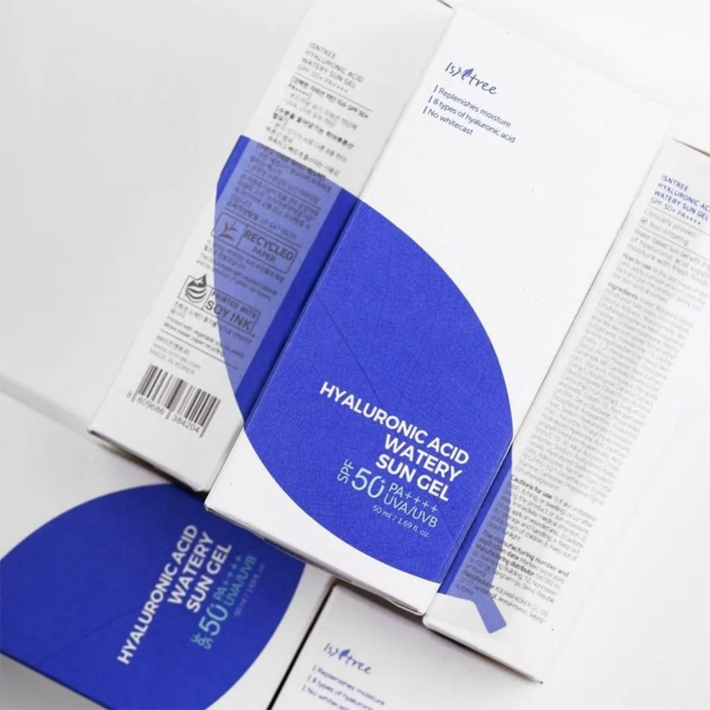 ضد آفتاب واتر ژلی ایزن تری حاوی هیالورونیک اسید