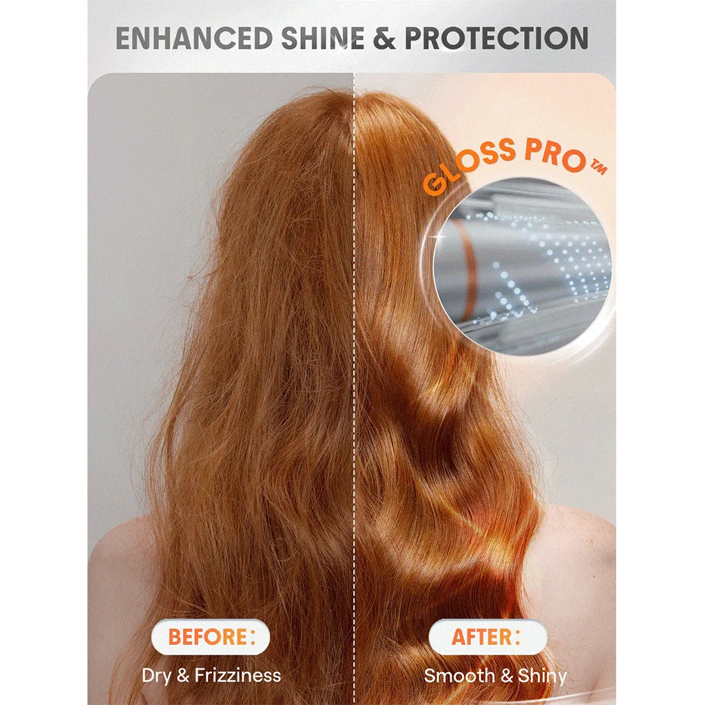 دستگاه فرکننده مو شیگلم چرخشی جادویی ٢ سایز