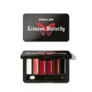 پالت رژ لب شیگلم پروانه ای crimson