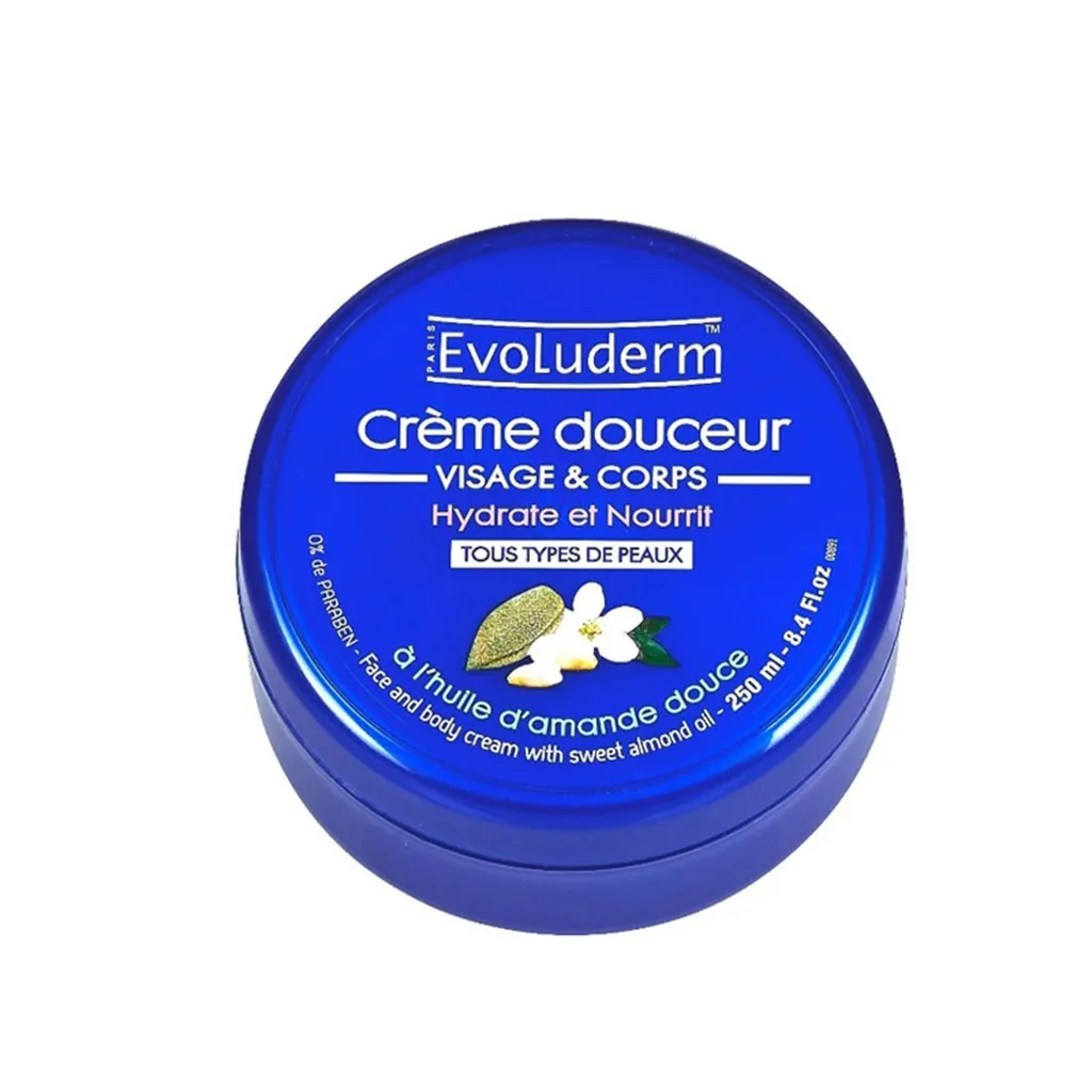 کرم کاسه ای صورت و بدن آبرسان اسانس بادام اولودرم