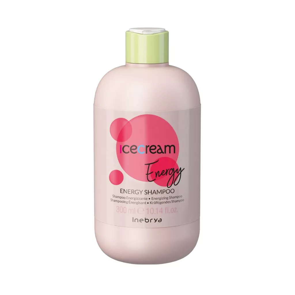 شامپو انرژی اینبریا آیس کریم ضد ریزش و محرک رشد