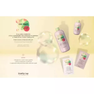 شامپو انرژی اینبریا آیس کریم ضد ریزش و محرک رشد