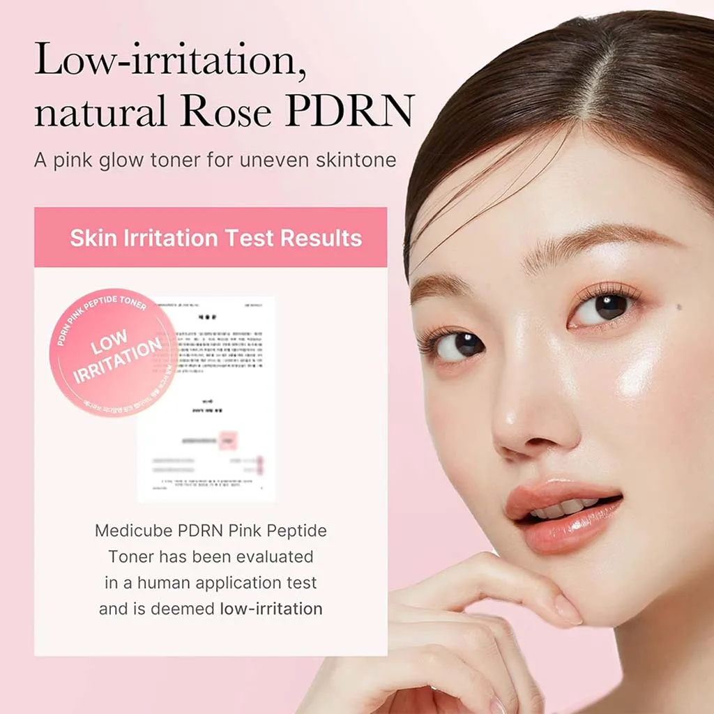 تونر تسکین دهنده مدی کیوب PDRN PINK CICA