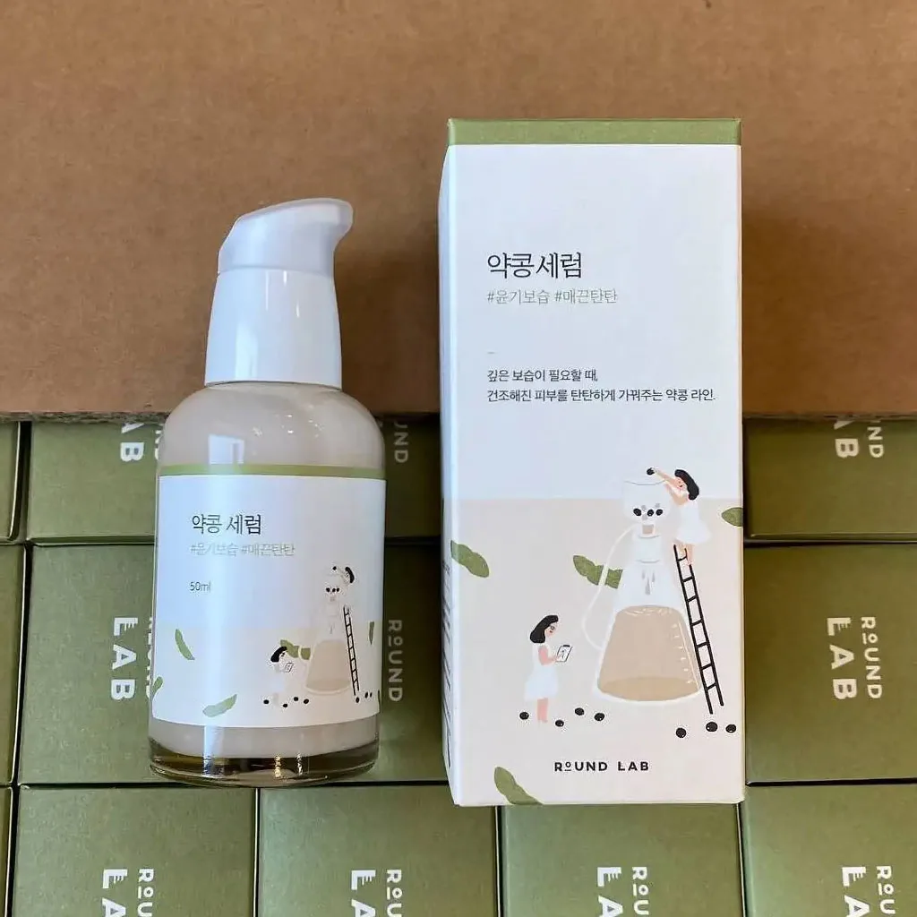 سرم تغذیه کننده پوست راند لب حاوی سویا SOYABEAN SERUM