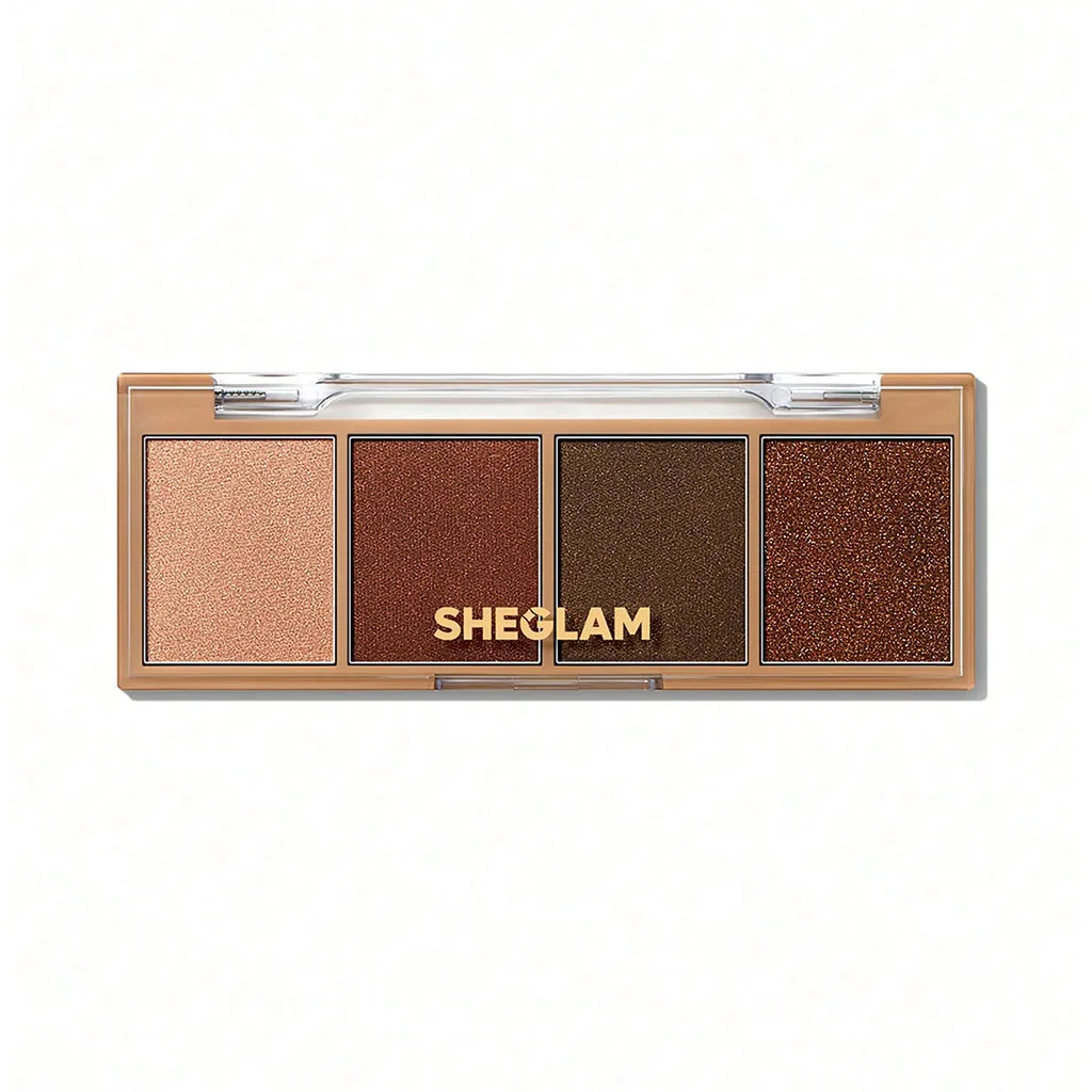 پالت سایه چشم شیگلم 4تایی SHEG Essential Square Eyeshadow Quad