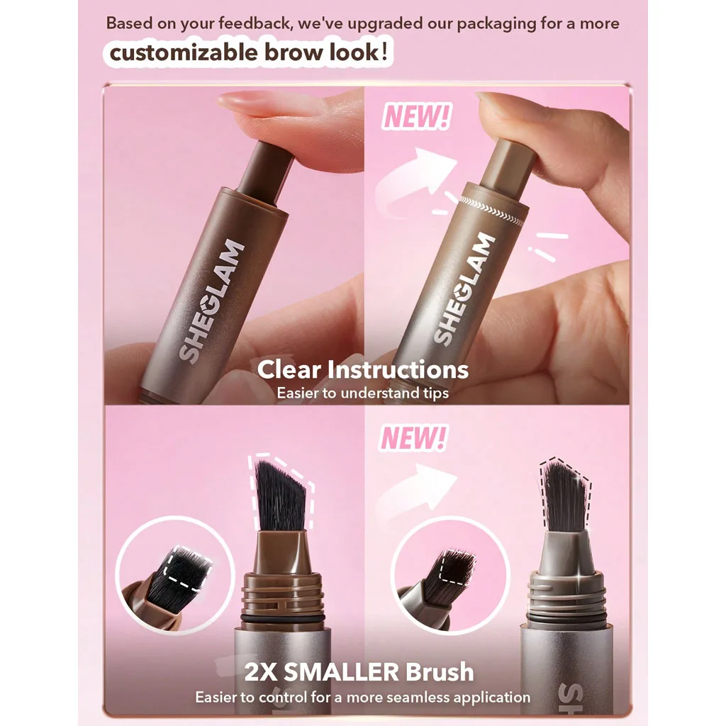 هاشور ابرو شیگلم در 8 رنگ