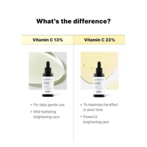 ویتامین سی 23% کوزارکس + هیالورونیک اسید
