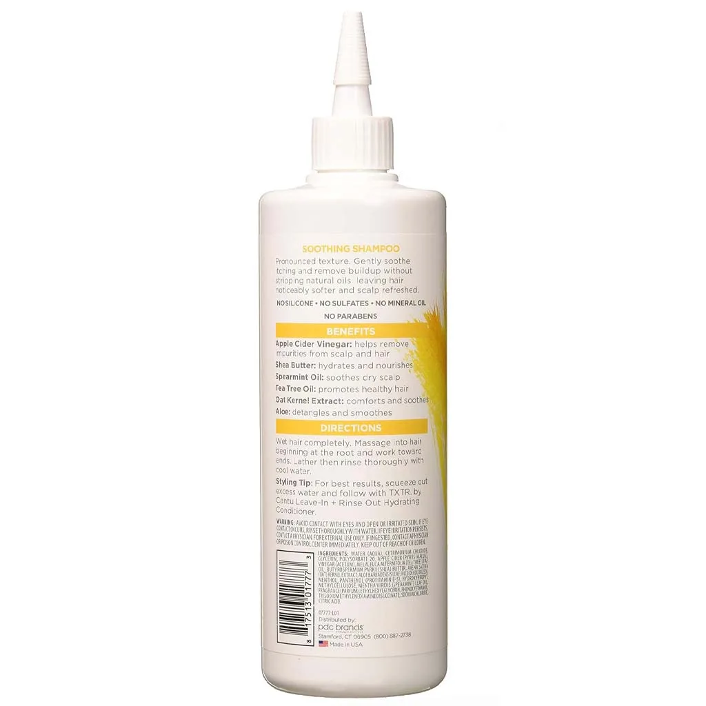 شامپو بدون سولفات تسکین دهنده کف سر خشک کنتو