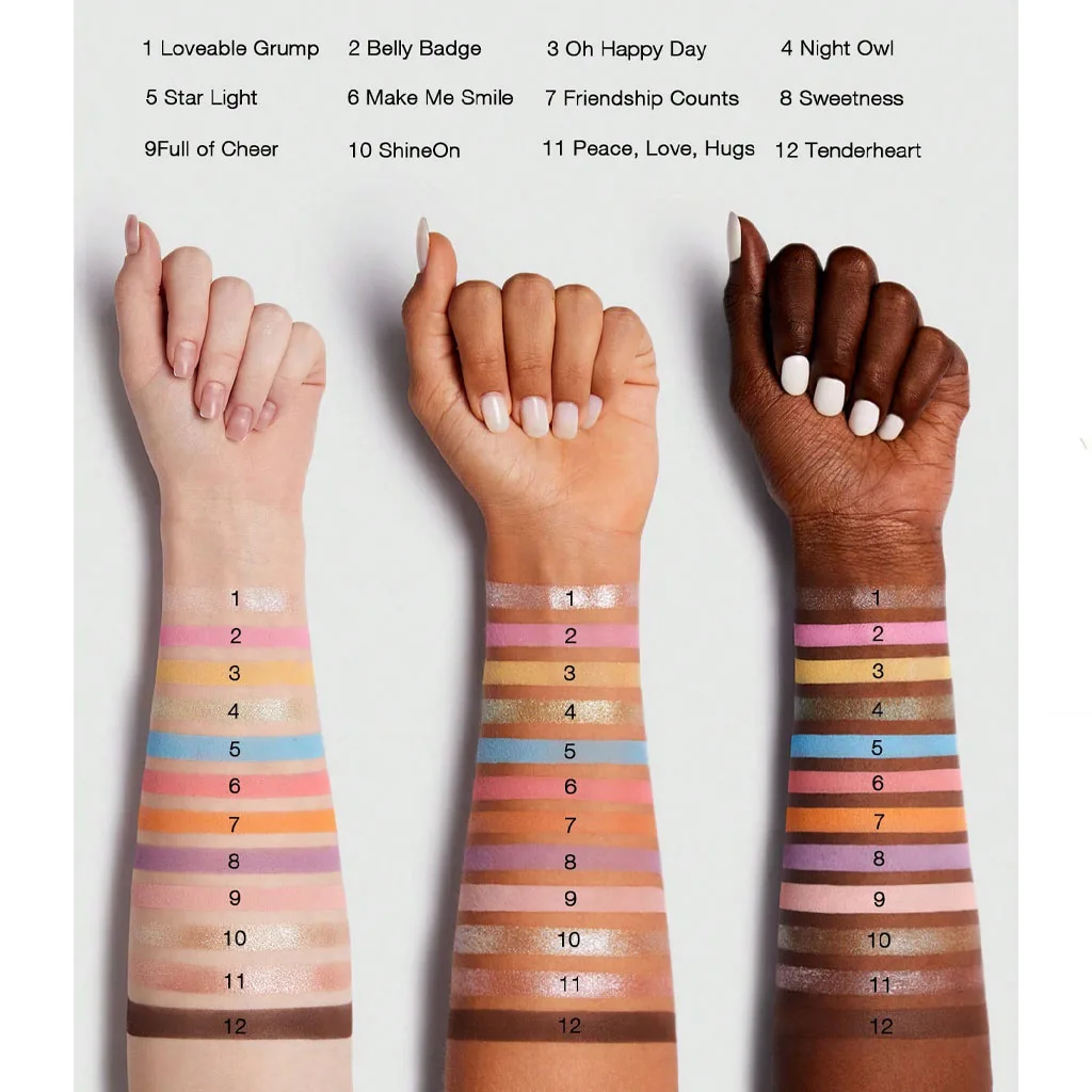 پالت سایه خرس مهربان شیگلم