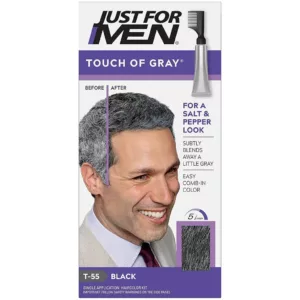 رنگ مو جو گندمی مردانه جاست فور من مدل تاچ آف گری JUST FOR MEN TOUCH OF GRAY
