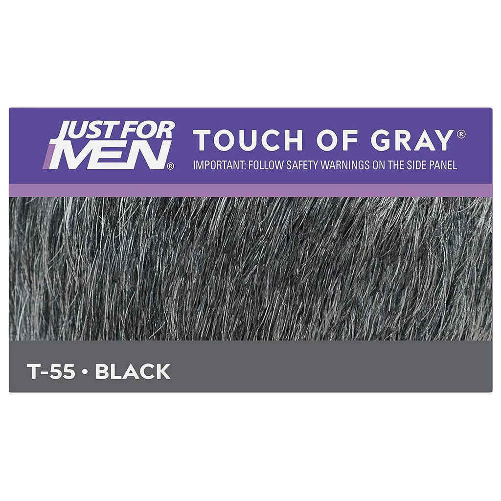 رنگ مو جو گندمی مردانه جاست فور من مدل تاچ آف گری JUST FOR MEN TOUCH OF GRAY