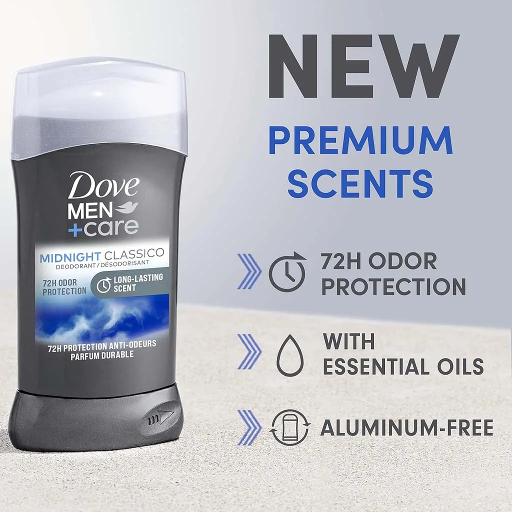 مام استیکی بدون آلومینیوم داو مدل MIDNIGHT