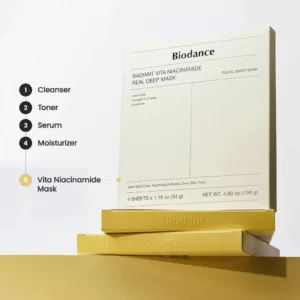 ماسک صورت بایودنس نیاسینامید ضدلک اصل کره جنوبی