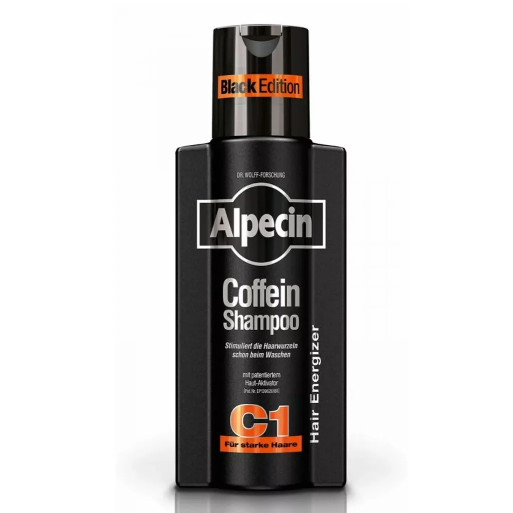 شامپو آلپسین مشکی اصل ضد ریزش بلک ادیشن Alpecin C1 Black Edition