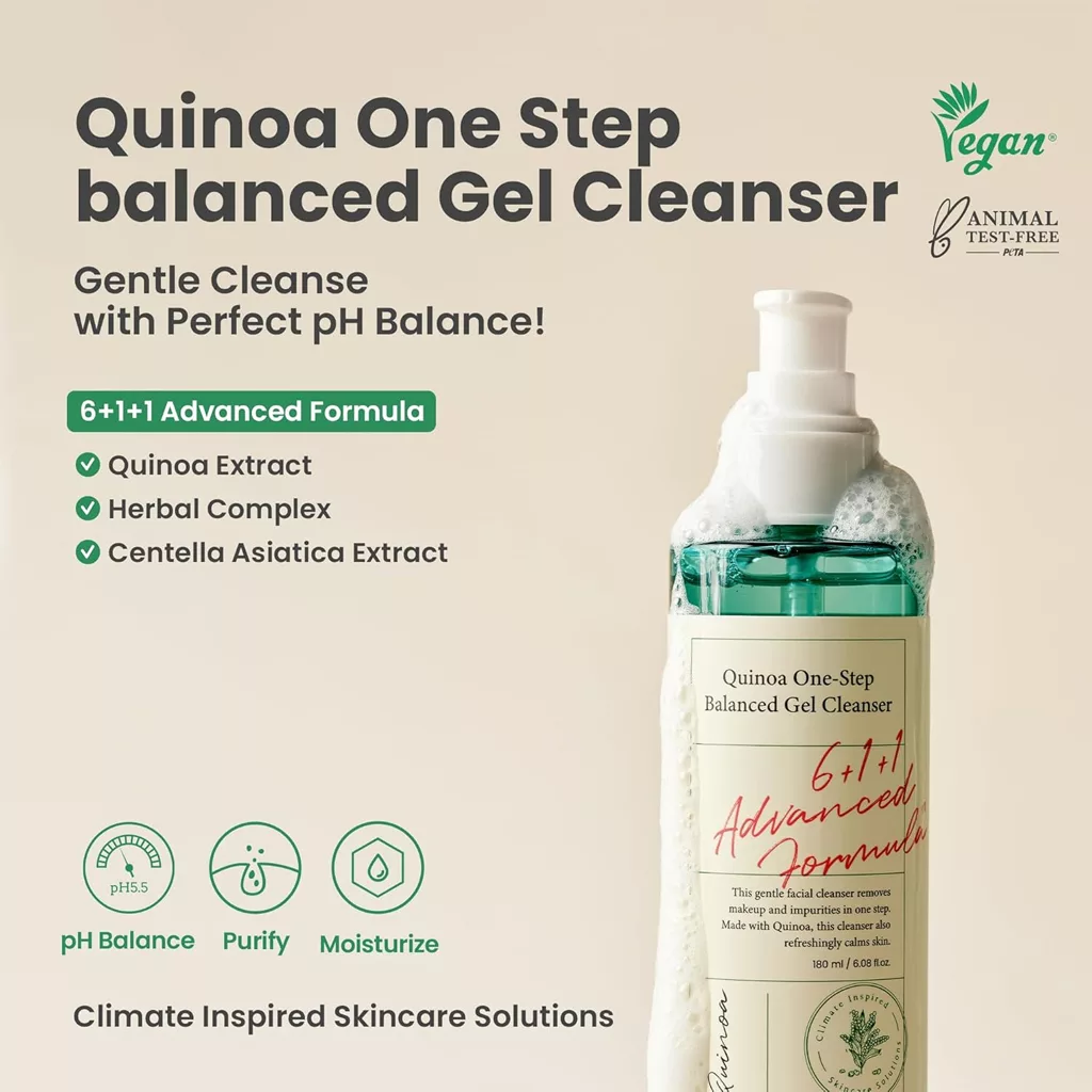 ژل پاک کننده صورت اکسیس وای Quinoa One-Step