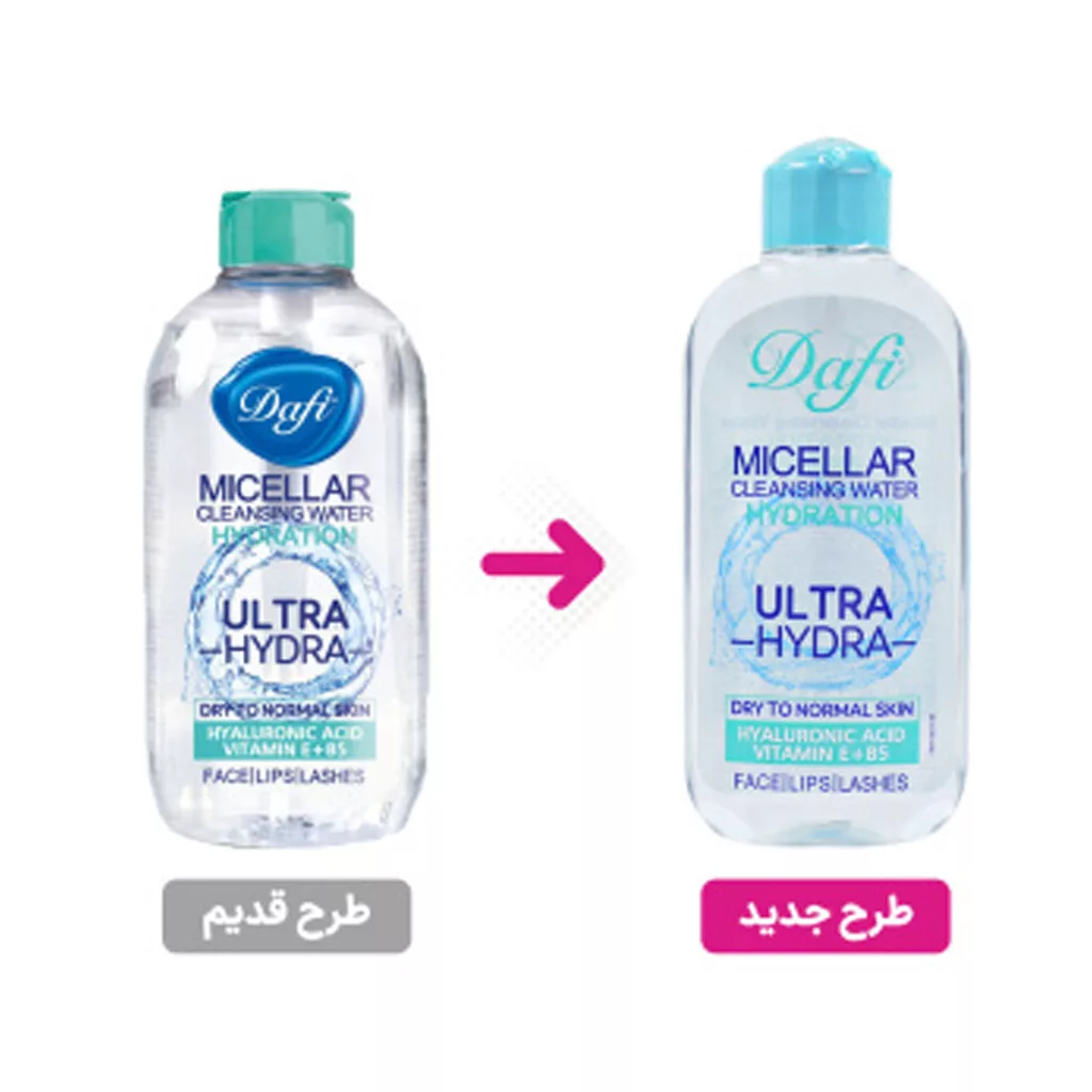 میسلار واتر هیالورونیک اسید دافی پوست نرمال تا خشک