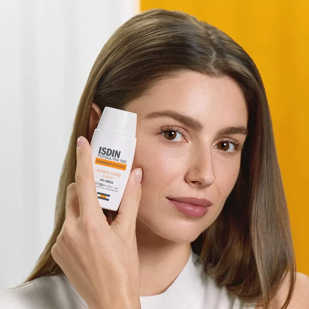ضد آفتاب رنگی ضد لک اکتیو یونفای ایزدین Fotoultra 100