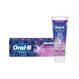 خمیردندان اورال بی 3D WHITE سفید کننده VITALIZE