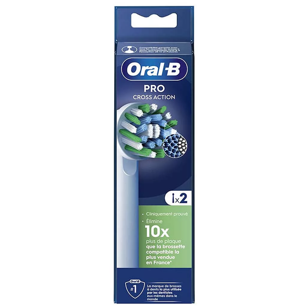 سر یدک مسواک برقی اورال بی مدل PRO Cross Action