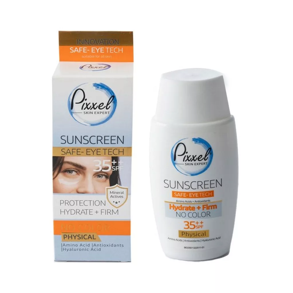 ضد آفتاب فیزیکی دور چشم و صورت پیکسل spf 35