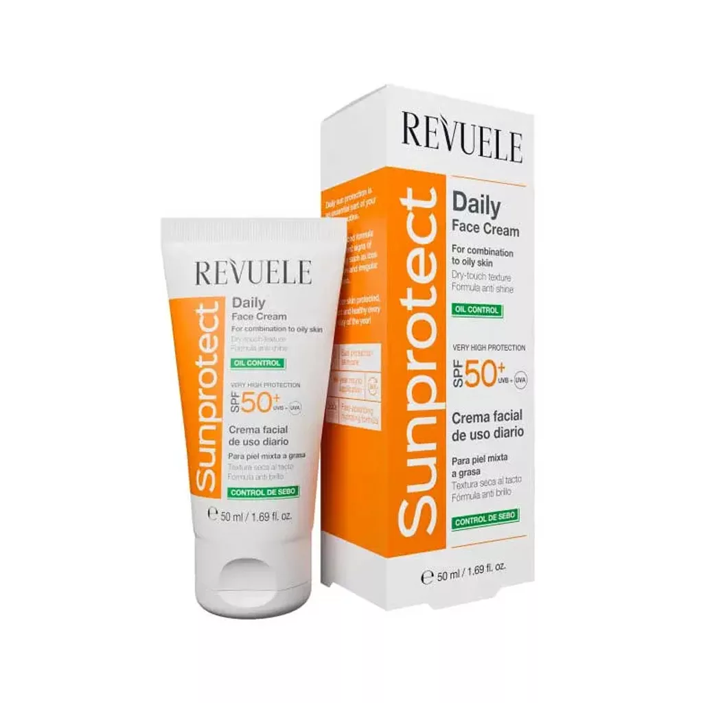 ضد آفتاب بی رنگ ریول مناسب پوست مختلط تا چرب spf 50
