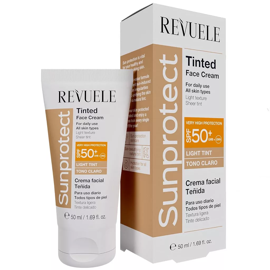 ضدآفتاب انواع پوست ریول رنگ لایت تینت spf50