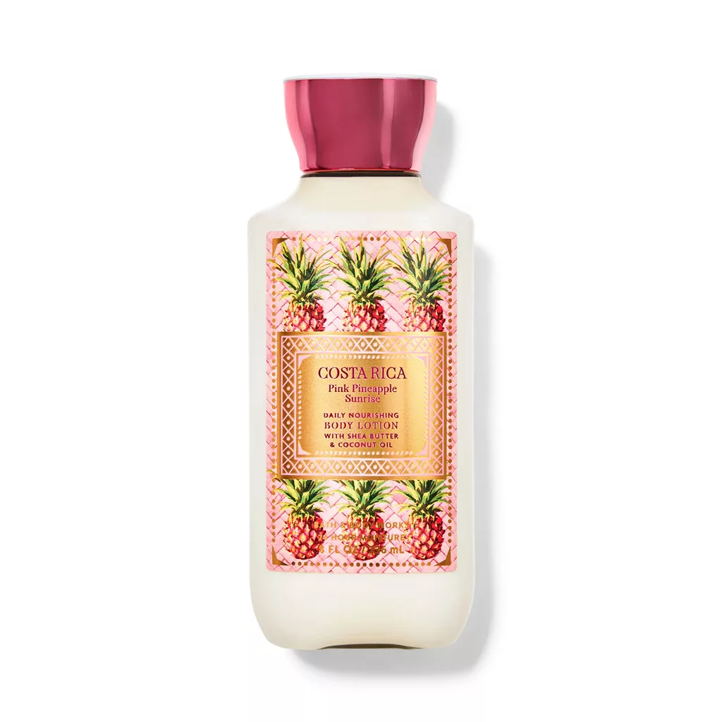 لوسیون بدن بث اند بادی ورکز COSTA RICA pink pineapple