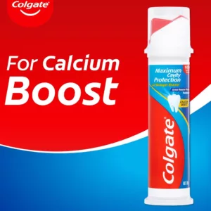 خمیردندان پمپی کولگیت maximum cavity ضد پوسیدگی قوی