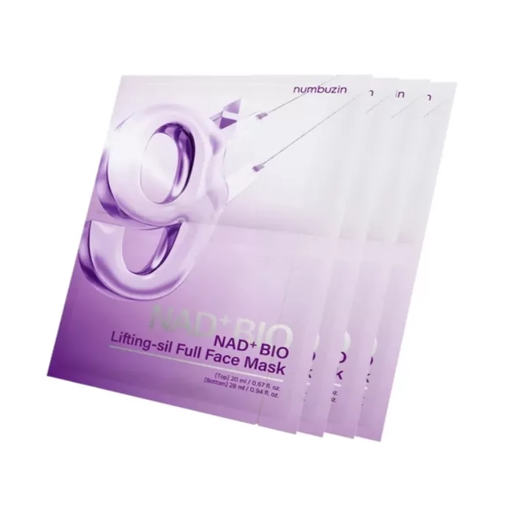 ماسک صورت نامبوزین 9 بایو لیفتینگ NAD+BIO (یک ورق تکی)