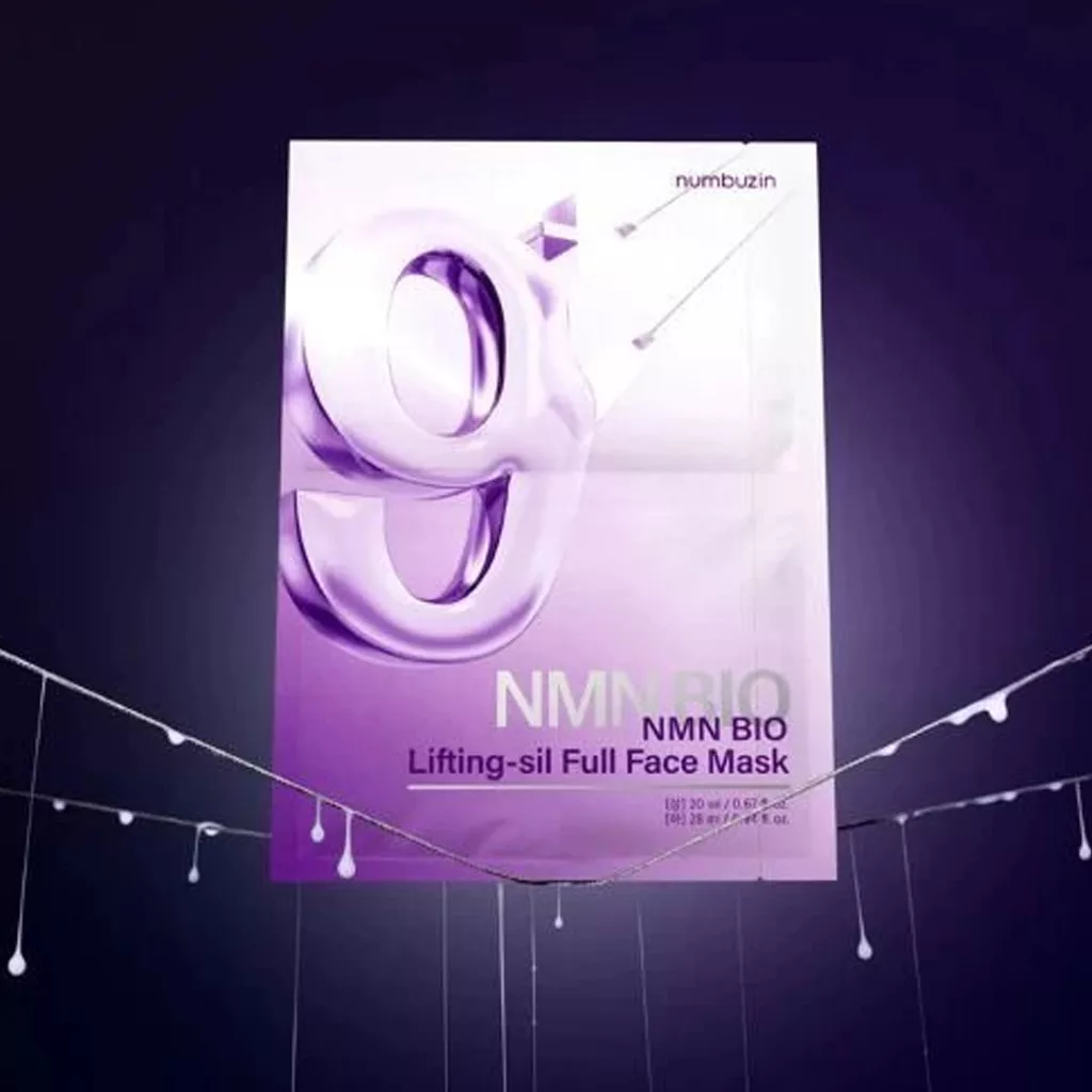 ماسک صورت نامبوزین 9 بایو لیفتینگ NAD+BIO (یک ورق تکی)