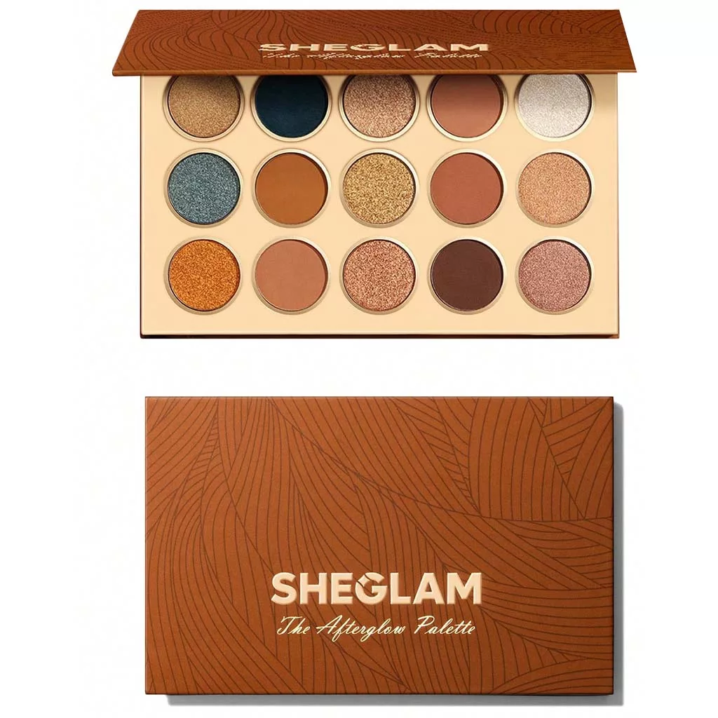پالت سایه 15 رنگ شیگلم مدل AFTERGLOW