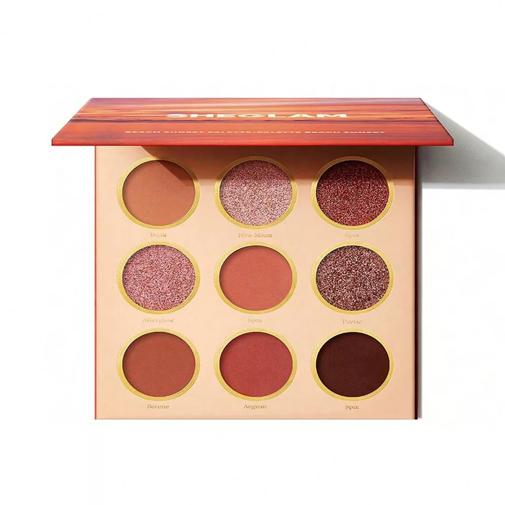 پالت سایه ۹ رنگ شیگلم مدل beach sunset