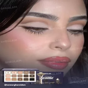 پالت سایه ۱۵ رنگ شیگلم مدل shower in seattle