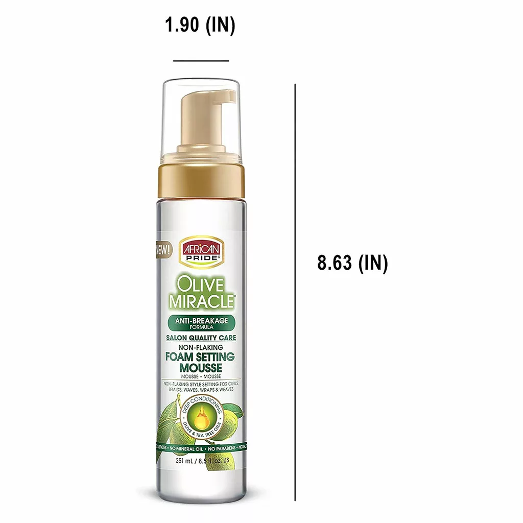 موس مو فر ضد موخوره ضد وز افریکن پراید FOAM SETTING MOUSSE