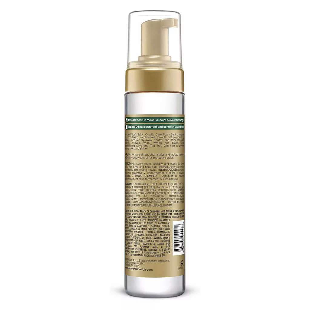 موس مو فر ضد موخوره ضد وز افریکن پراید FOAM SETTING MOUSSE
