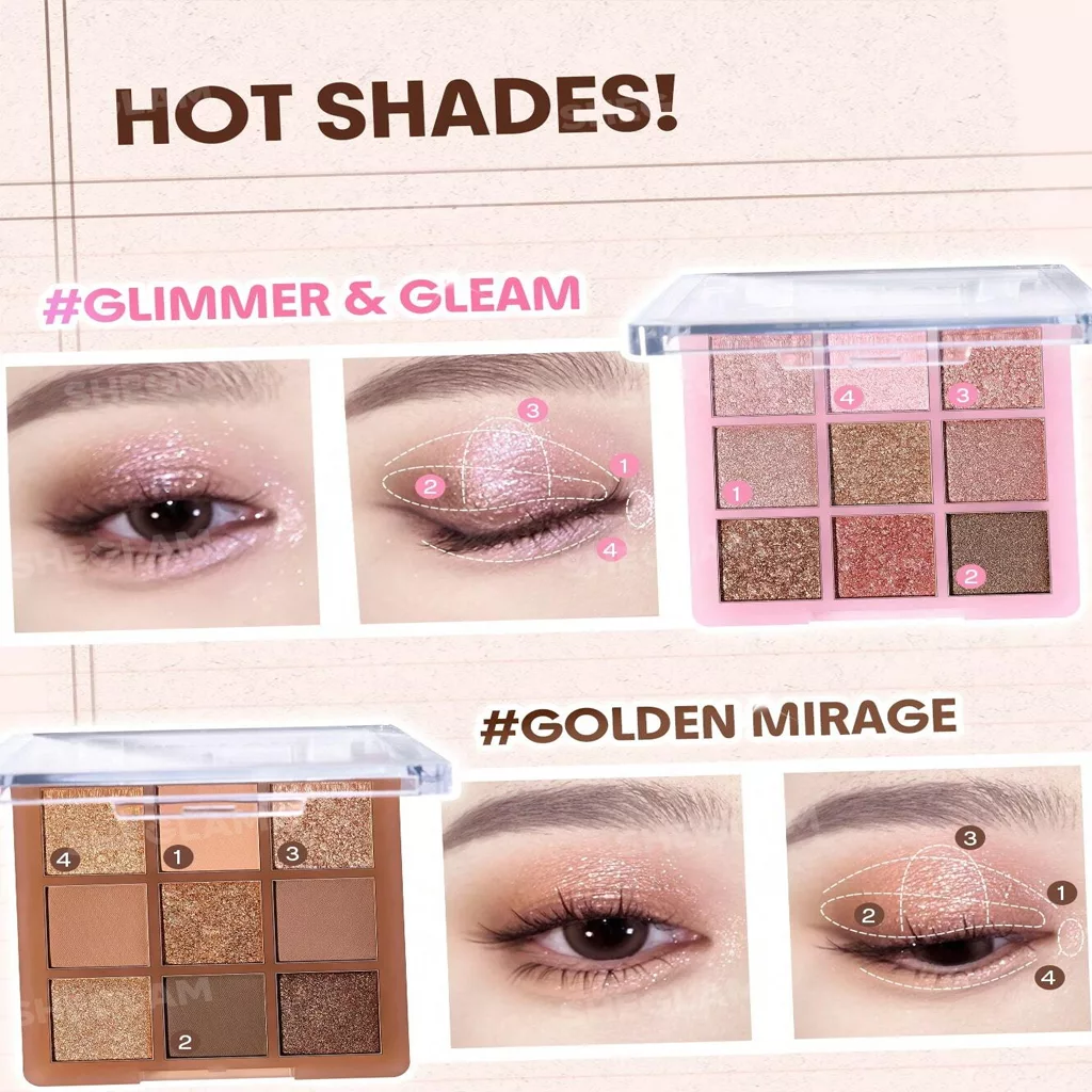 پالت سایه شیگلم سینامون Cinnamon Spice