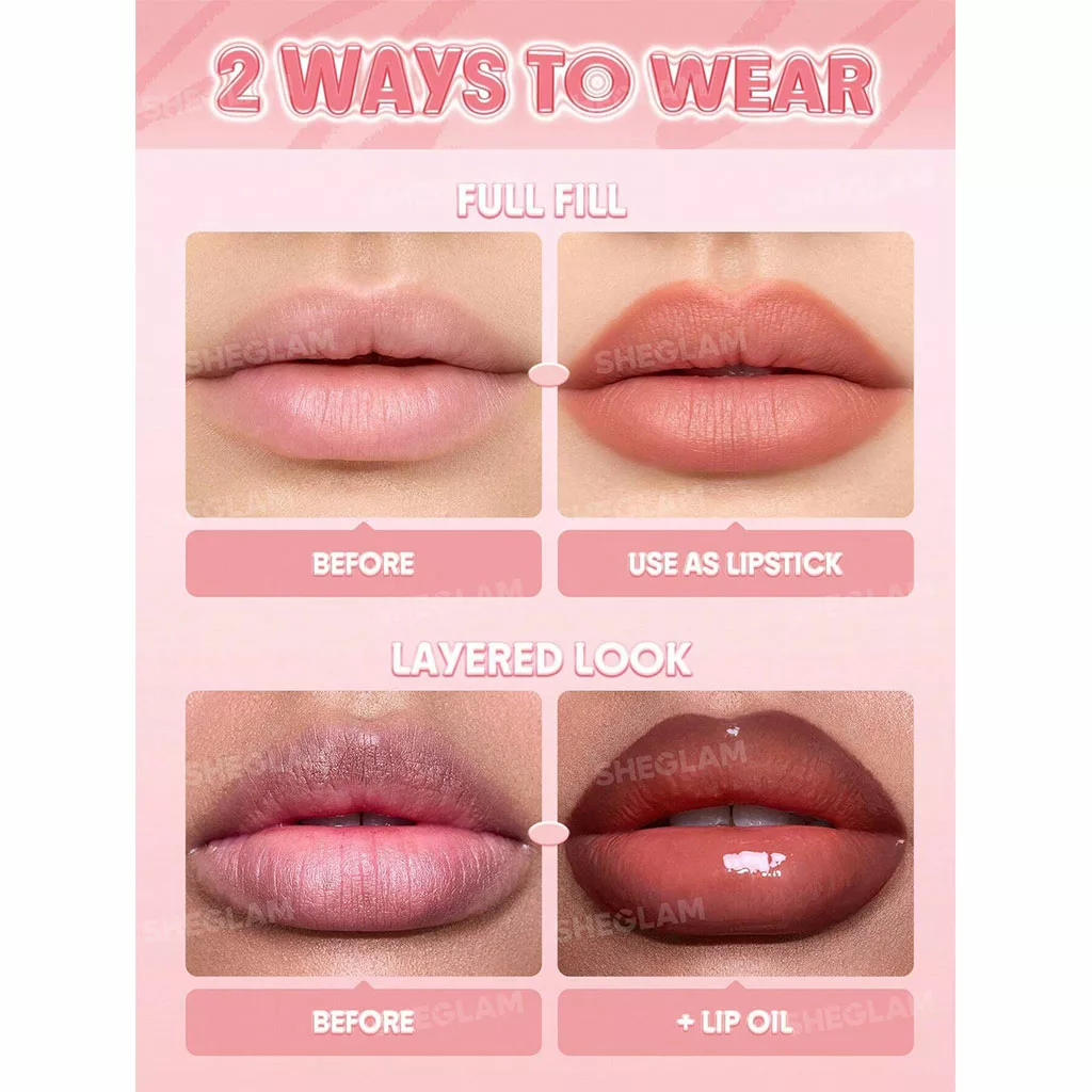 خط لب مدادی محو شیگلم