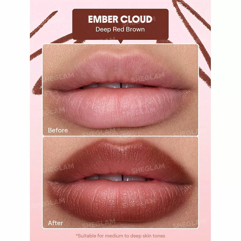 خط لب مدادی محو شیگلم