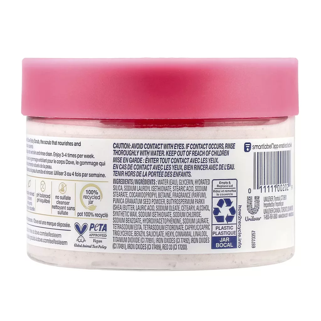 اسکراب بدن داو شی باتر و انار