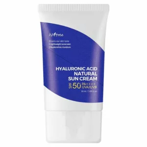 ضدآفتاب ایزنتری هیالورونیک اسید SPF50 نچرال
