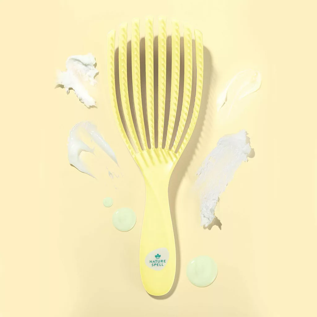 برس مو نیچر اسپل زرد FLEXIFLOW DETANGLER