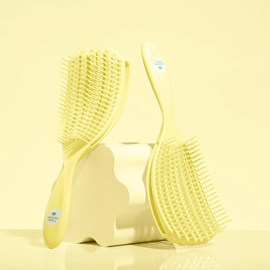 برس مو نیچر اسپل زرد FLEXIFLOW DETANGLER