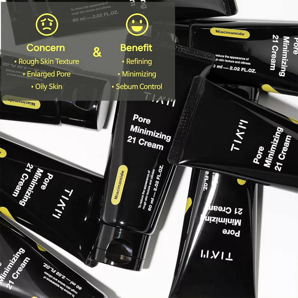 کرم نیاسینامید تیام کوچک کننده منافذ Pore Minimizing 21