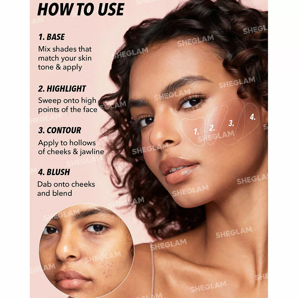 پالت چند منظوره شیگلم 12 رنگ MOCHA SCULPT