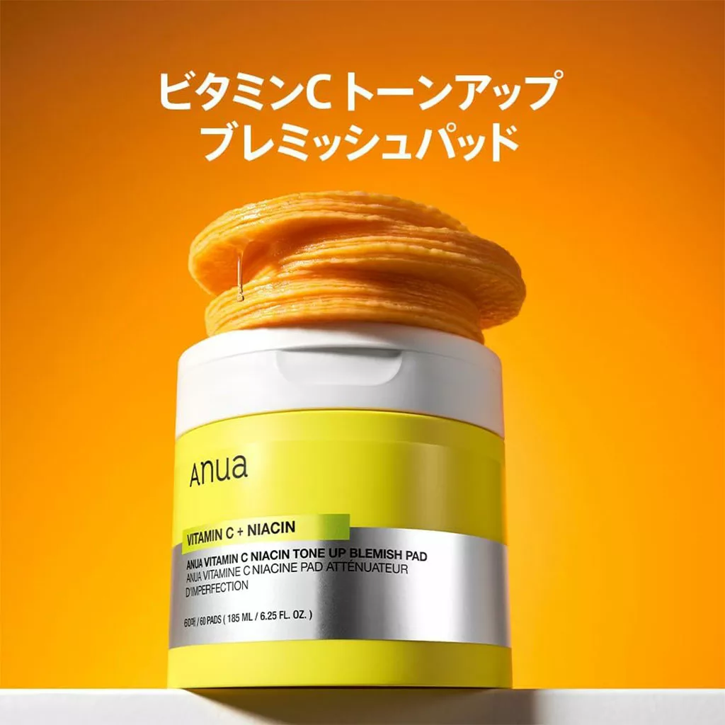 پد ضد جوش آنوا ویتامین سی + نیاسین تون آپ