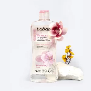 میسلار واتر چند کاره چشم لب و صورت باباریا پوست خشک و حساس