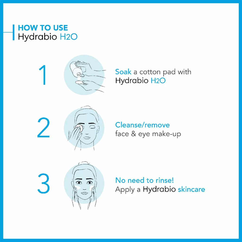 میسلار بایودرما هیدرا بیو Hydra bio H20