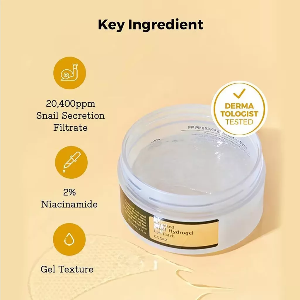 پچ ژلی آبرسان دور چشم کوزارکس