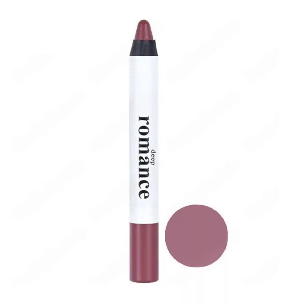 رژ لب مدادی مات و بادوام دیپ رمنس